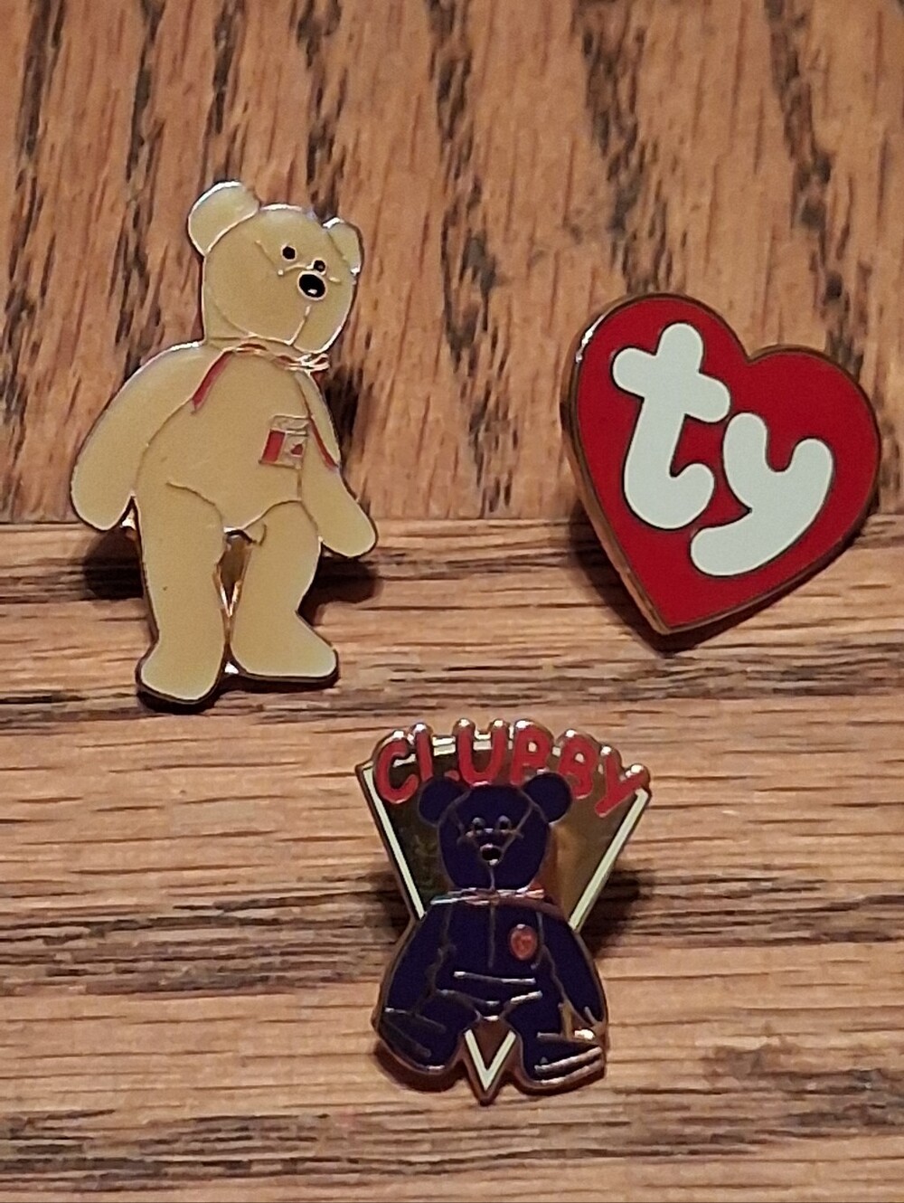 Vintage TY Beanie Baby Tac Pin Lot